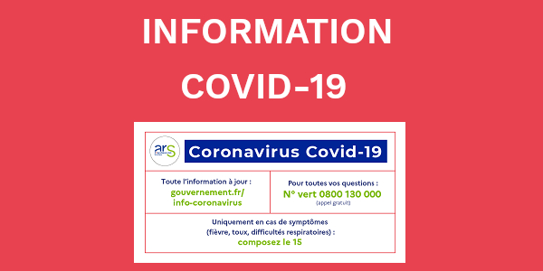 cloisons partena - information Covid-19